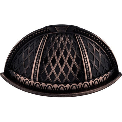 Top Knobs Trevi Cup Pull 2 1/2" c-c in Patina Rouge