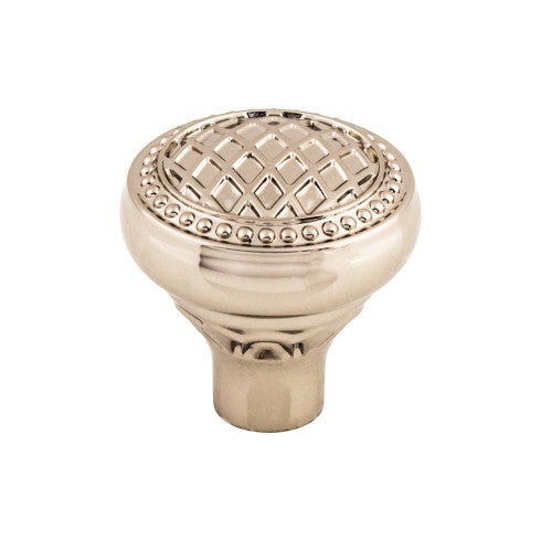 Top Knobs Trevi Round Knob 1 5/16" in Polished Nickel