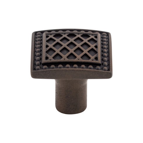 Top Knobs Trevi Square Knob 1 1/4" in Patina Rouge