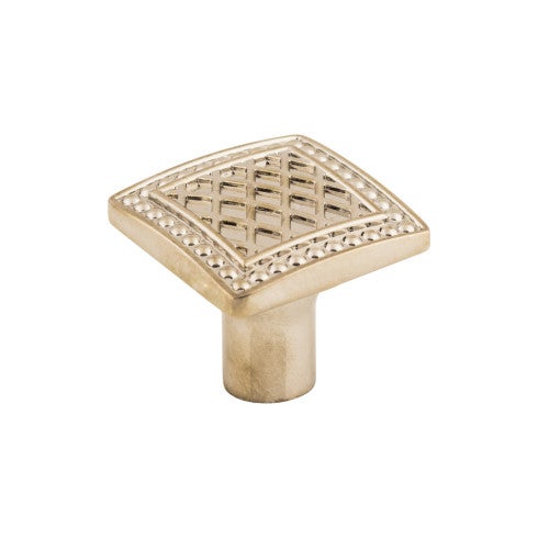 Top Knobs Trevi Square Knob 1 1/4" in Polished Nickel