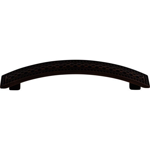 Top Knobs Trevi Crest Pull 5" c-c in Patina Rouge