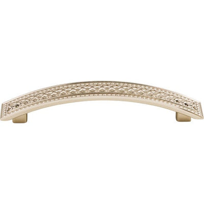 Top Knobs Trevi Crest Pull 5" c-c in Polished Nickel