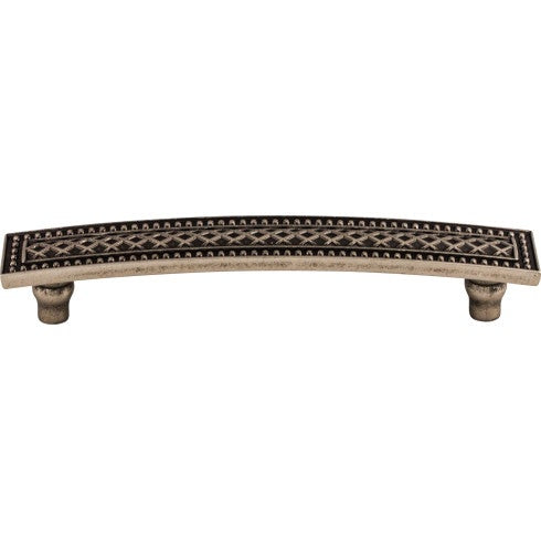 Top Knobs Trevi Pull 5" c-c in Pewter Antique