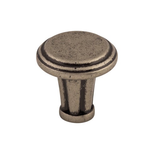 Top Knobs Luxor Knob 1 1/4" in Pewter Antique