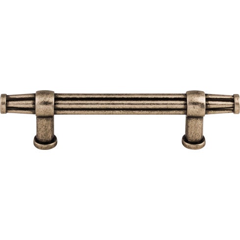 Top Knobs Luxor Pull 3 3/4" c-c in Pewter Antique