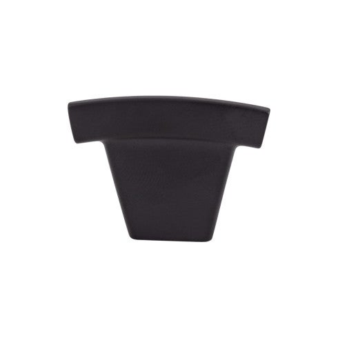 Top Knobs Arched Knob 1 1/2" in Flat Black