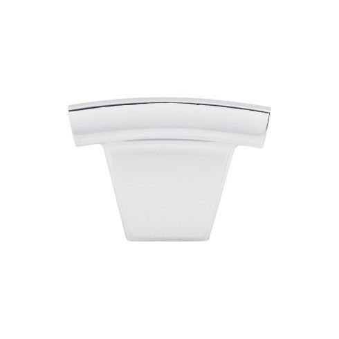 Top Knobs Arched Knob 1 1/2" in Polished Chrome