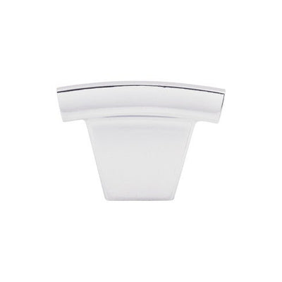 Top Knobs Arched Knob 1 1/2" in Polished Chrome