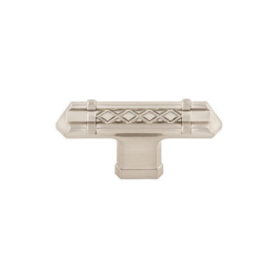 Top Knobs Tower Bridge T-Handle 2 5/8" in Brushed Satin Nickel