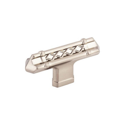 Top Knobs Tower Bridge T-Handle 2 5/8" in Brushed Satin Nickel