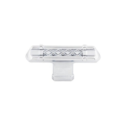 Top Knobs Tower Bridge T-Handle 2 5/8" in Polished Chrome