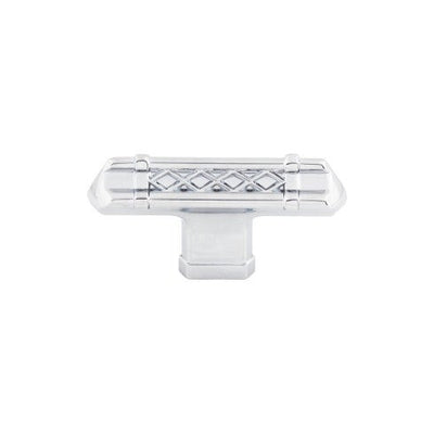 Top Knobs Tower Bridge T-Handle 2 5/8" in Polished Chrome