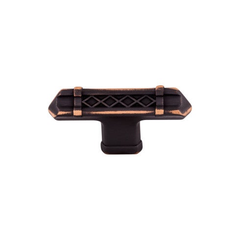 Top Knobs Tower Bridge T-Handle 2 5/8" in Umbrio