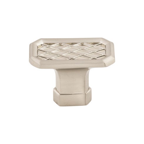 Top Knobs Tower Bridge Knob 1 1/2" in Brushed Satin Nickel
