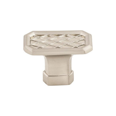 Top Knobs Tower Bridge Knob 1 1/2" in Brushed Satin Nickel