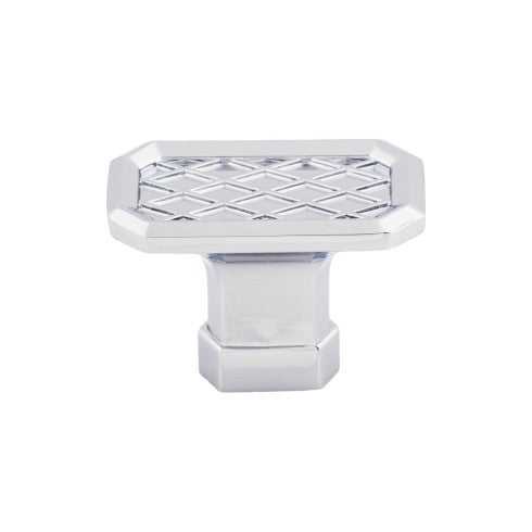 Top Knobs Tower Bridge Knob 1 1/2" in Polished Chrome
