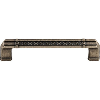 Top Knobs Tower Bridge Pull 5" c-c in Pewter Antique