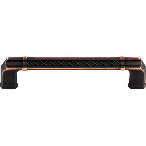 Top Knobs Tower Bridge Pull 5" c-c in Umbrio