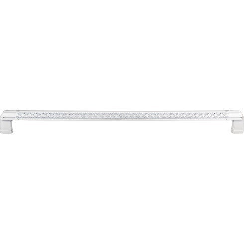 Top Knobs Tower Bridge Pull 12" c-c in Polished Chrome