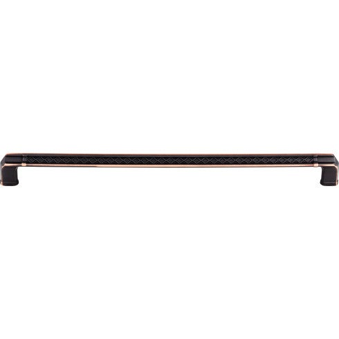 Top Knobs Tower Bridge Pull 12" c-c in Umbrio