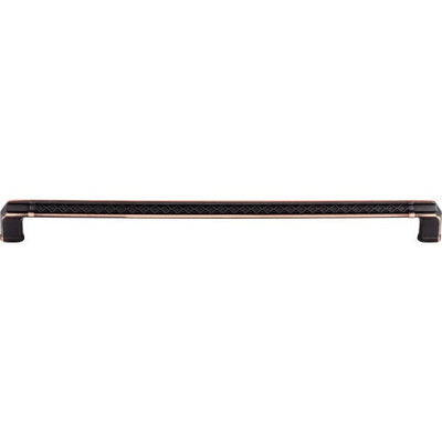 Top Knobs Tower Bridge Pull 12" c-c in Umbrio