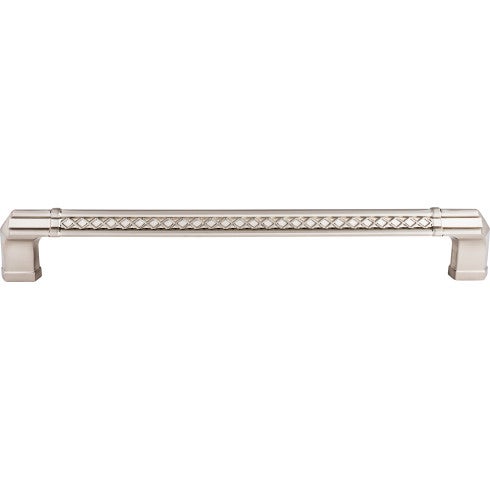 Top Knobs Tower Bridge Pull 18" c-c Appliance Pull in Brushed Satin Nickel