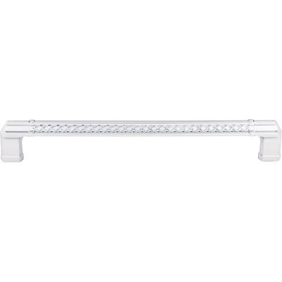 Top Knobs Tower Bridge Pull 18" c-c Appliance Pull in Polished Chrome
