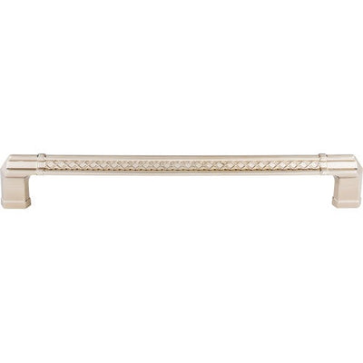 Top Knobs Tower Bridge Pull 18" c-c Appliance Pull in Polished Nickel