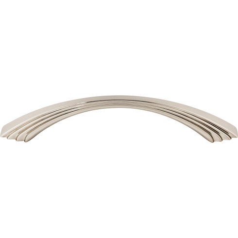 Top Knobs Sydney Flair Pull 5" c-c in Brushed Satin Nickel