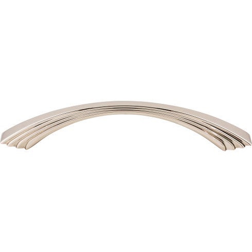 Top Knobs Sydney Flair Pull 5" c-c in Polished Nickel