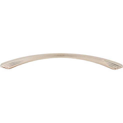 Top Knobs Sydney Flair Pull 9" c-c in Polished Nickel