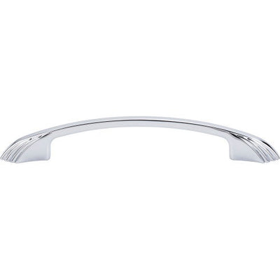 Top Knobs Sydney Thin Pull 5" c-c in Polished Chrome