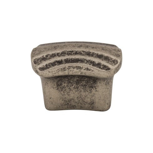 Top Knobs Victoria Falls Knob 3/4" c-c in Pewter Antique