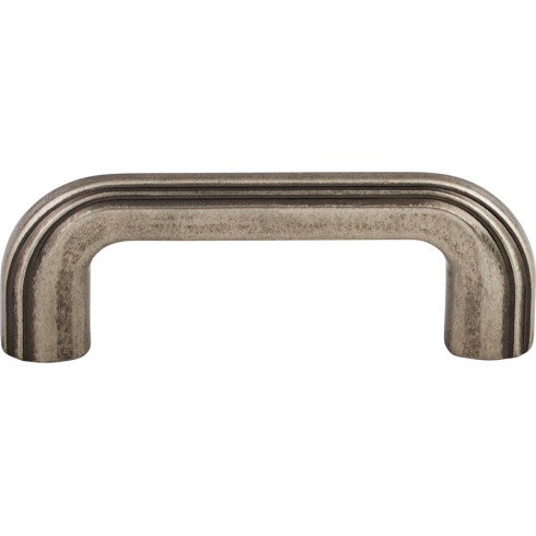 Top Knobs Victoria Falls Pull 3" c-c in Pewter Antique