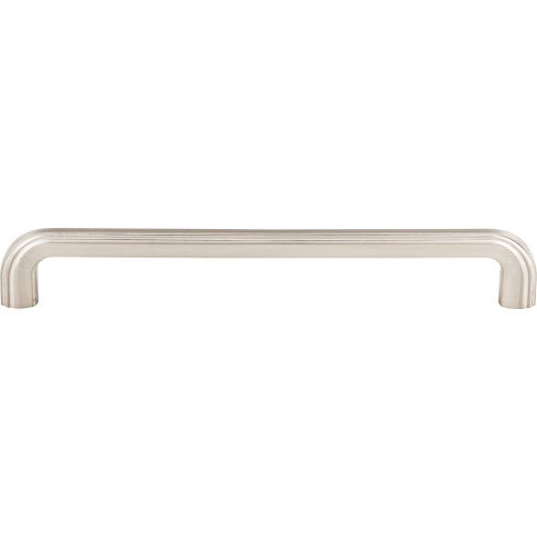 Top Knobs Victoria Falls Pull 8" c-c in Brushed Satin Nickel
