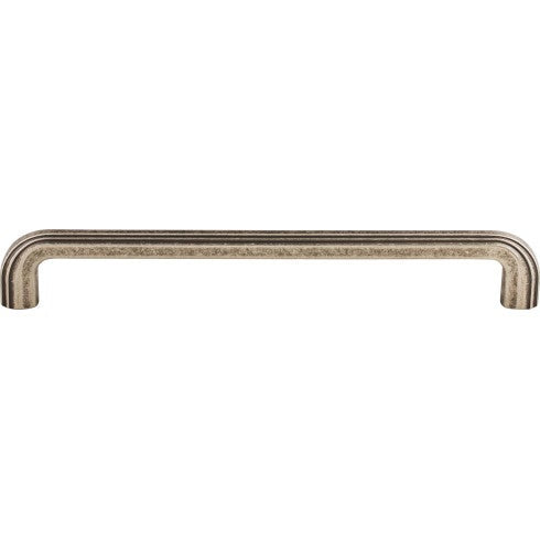 Top Knobs Victoria Falls Pull 8" c-c in Pewter Antique