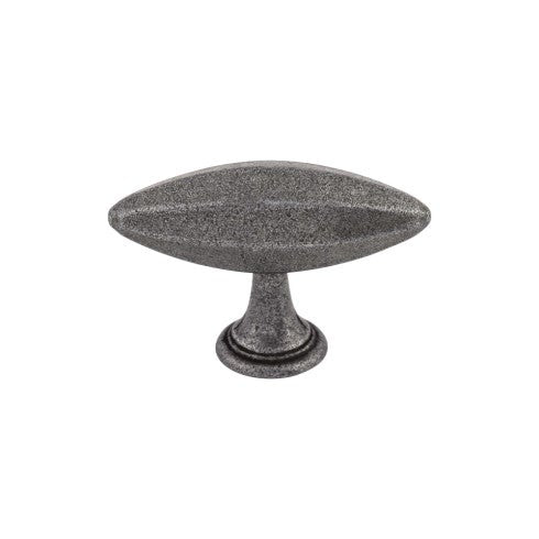 Top Knobs CHAREAU® T-Handle 1 15/16" in Black Iron