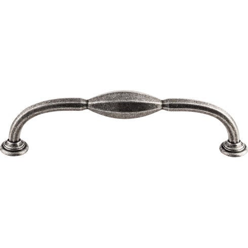 Top Knobs CHAREAU® D Pull 5 1/16" c-c in Black Iron