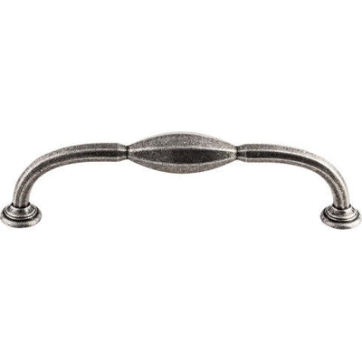 Top Knobs CHAREAU® D Pull 5 1/16" c-c in Black Iron