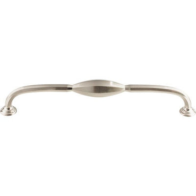 Top Knobs CHAREAU® D Pull 8 13/16" c-c in Brushed Satin Nickel