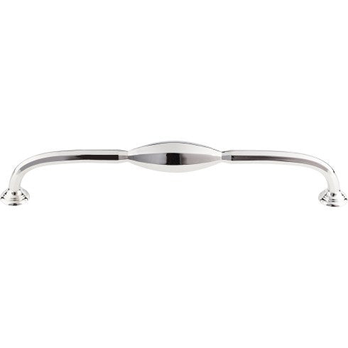 Top Knobs CHAREAU® D Pull 8 13/16" c-c in Polished Chrome