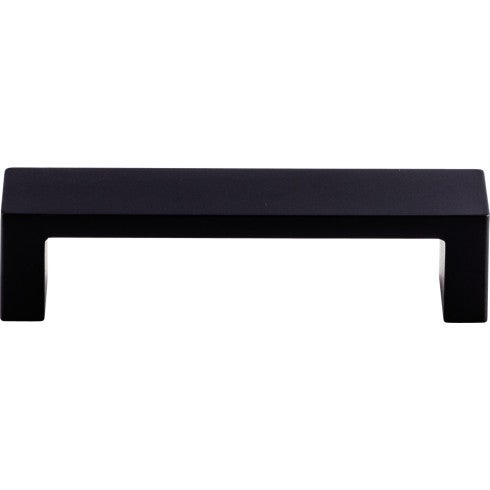 Top Knobs Modern Metro Pull 3 3/4" c-c in Flat Black