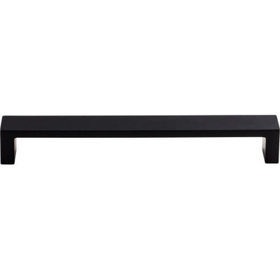 Top Knobs Modern Metro Pull 7" c-c in Flat Black