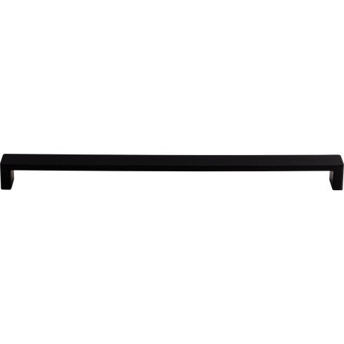 Top Knobs Modern Metro Pull 12" c-c in Flat Black