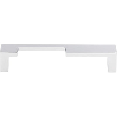 Top Knobs Modern Metro Notch Pull A 5" c-c in Polished Chrome
