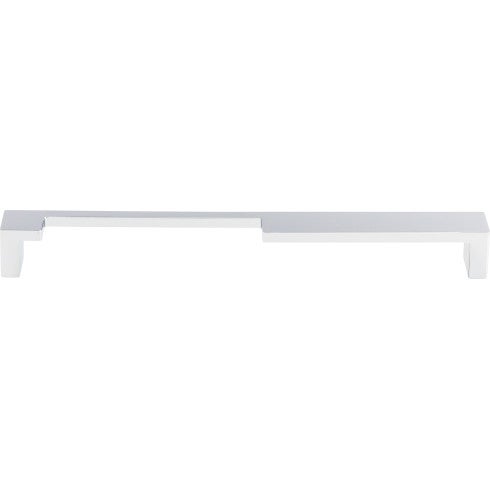 Top Knobs Modern Metro Notch Pull A 9" c-c in Polished Chrome