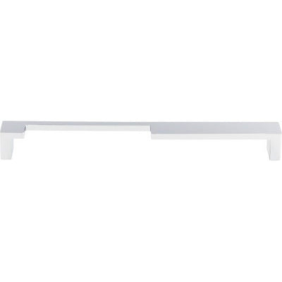 Top Knobs Modern Metro Notch Pull A 9" c-c in Polished Chrome