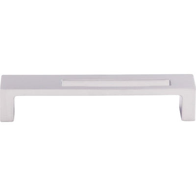 Top Knobs Modern Metro Slot Pull 5" c-c in Aluminum
