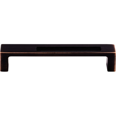 Top Knobs Modern Metro Slot Pull 5" c-c in Tuscan Bronze