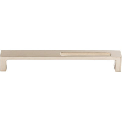 Top Knobs Modern Metro Slot Pull 7" c-c in Brushed Satin Nickel